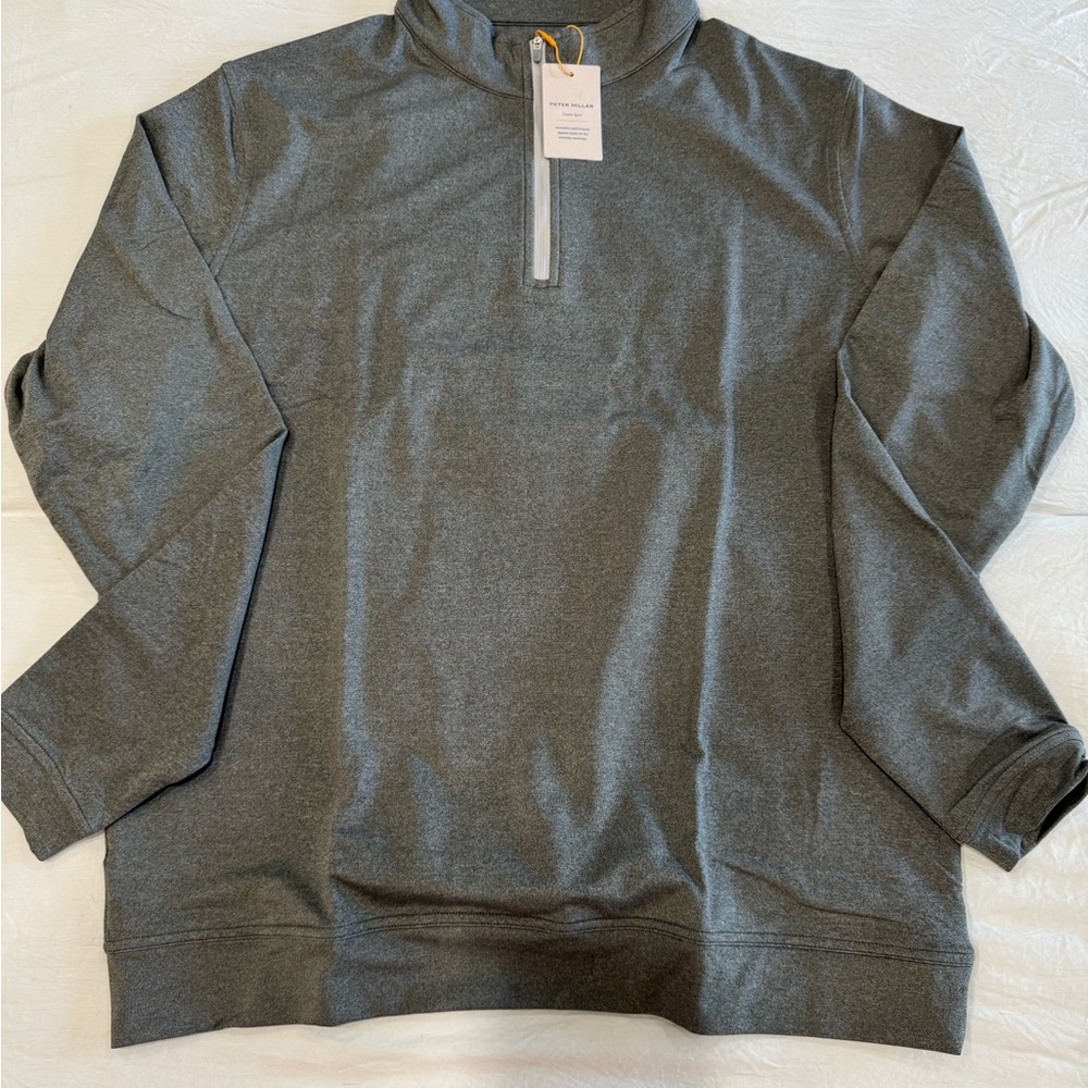 NWT Peter Millar Gray Men's Shirt